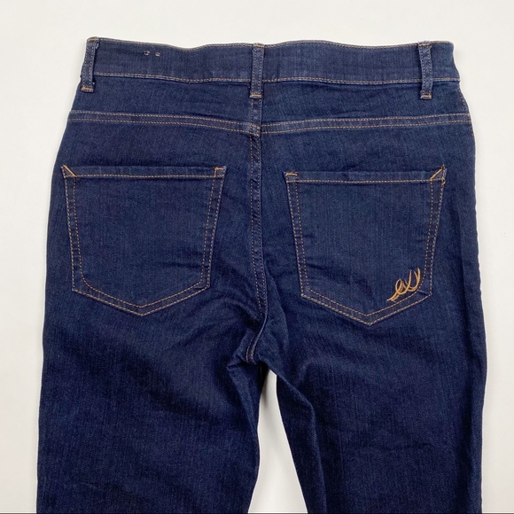 EXPRESS JEANS Dark Wash High Rise Legging Jeans - Picture 4 of 6